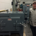 Heat Treating Oven for use with inert atmosphere - bench model